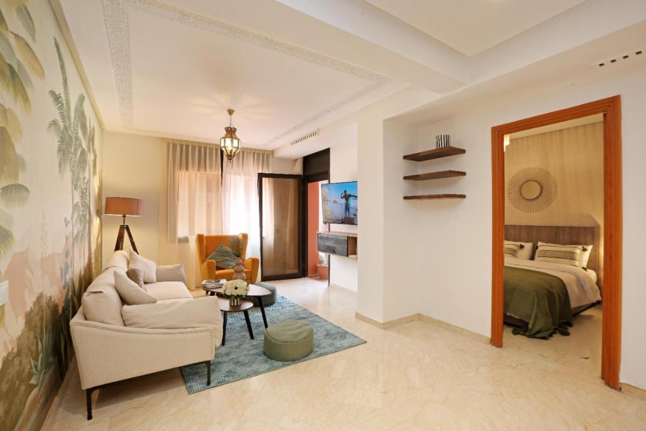 Appartement Moderne En City Center Marrakech-Gueliz Marrakesh Exterior photo