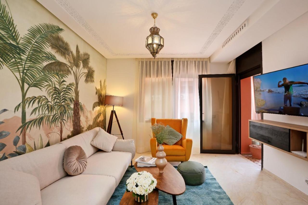 Appartement Moderne En City Center Marrakech-Gueliz Marrakesh Exterior photo