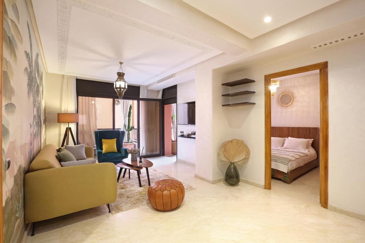 Appartement Moderne En City Center Marrakech-Gueliz Marrakesh Exterior photo